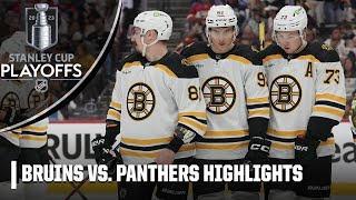 Boston Bruins vs Florida Panthers  Full Game Highlights [upl. by Nylasor]