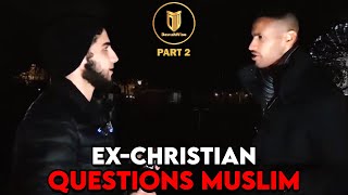 P2ExChristian Argues With Muslim About Christianity  Muhammed Ali  Speakers Corner [upl. by Mandel]