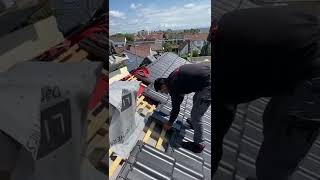 roofer baustelle dachdecker handwerk satisfying art [upl. by Bucher897]