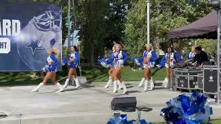 Dallas Cowboys Cheerleaders Perform in California [upl. by Aitram]