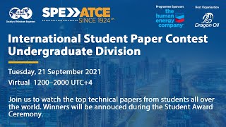 ATCE 2021 International Student Paper Contest   UNDERGRADUATE DIVISION [upl. by Anay115]