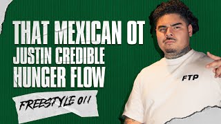 That Mexican OT Freestyles Over Eminem’s “97 Bonnie and Clyde” Beat  Justin Credible’s Hunger Flow [upl. by Yk]