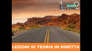 LEZIONE DI TEORIA IN DIRETTA Definizioni generali e doveri nelluso della strada Parte 2 [upl. by Ahrat383]