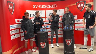 Pressekonferenz 16 Spieltag Heimspiel gegen SC Südlohn [upl. by Dimitry]