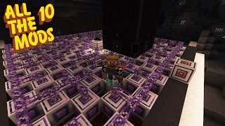 ATM10 Ep6 AE2 Autocrafting Powahful Reactors Bigger Farms [upl. by Nnayrrehs]