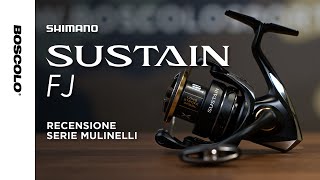 SHIMANO SUSTAIN FJ  Solido fluido leggero Un nuovo mulinello Magnumlite davvero valido [upl. by Annawyt]