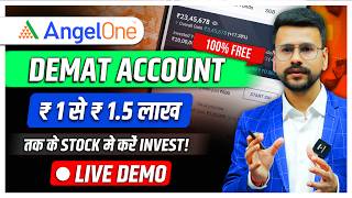 Angel One Account Opening 2024 100 FREE  Demat Account kaise Khole  How to Open Demat Account [upl. by Junie295]