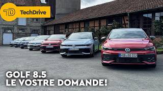 LE VOSTRE DOMANDE sulla GOLF 85 BONUS PROVA GTI [upl. by Aennil]