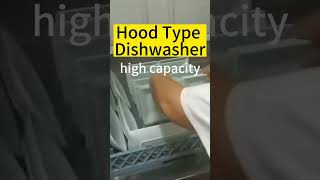 hood type dishwashing machine [upl. by Cornell]