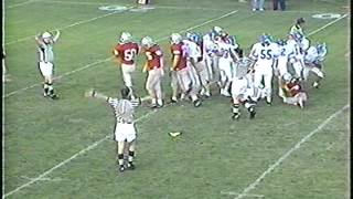 1991 Hilltopper Football Somersworth at Laconia Regular Season Part 1 [upl. by English]