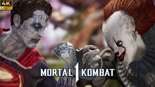 Bizarro Vs Pennywise  MK1 Gameplay [upl. by Narine]