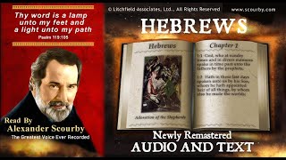 58  Book of Hebrews  Read by Alexander Scourby  AUDIO and TEXT  FREE on YouTube  GOD IS LOVE [upl. by Judsen]