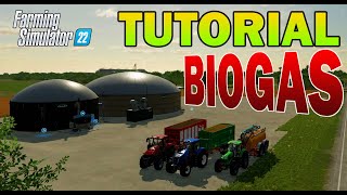 FARMING SIMULATOR 22  TUTORIAL  Plantas de BIOGAS [upl. by Adnotal861]