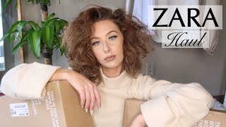 NEW IN ZARA HAUL  TRYON 2019  ZARA SPRING COLLECTION 2019 [upl. by Artek]