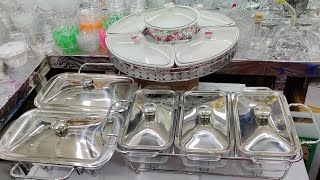 সবার সখের মুভিং সাভিং ডিস কিনুন ❣️Royal serving dish buy bd [upl. by Magdau]