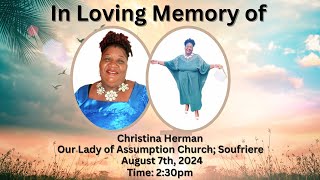 Funeral Service for Christina Herman [upl. by West352]