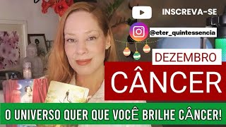 CÂNCER ♋️ DEZEMBRO24 🎄 OLHA PRA FRENTE QUE O TEU DESTINO TE ESPERA EMPURRÃO DO UNIVERSO ✨️✨️✨️✨️ [upl. by Ecikram]