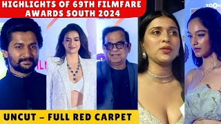 69th Filmfare Awards South 2024 HIGHLIGHTS From winner’s list to interviews [upl. by Atsirc602]