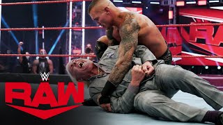 Randy Orton punts Ric Flair Raw Aug 10 2020 [upl. by Lydia]