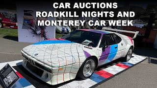 CarCast  Buying cars at auction heading to Roadkill Nights and Monterey Car Week [upl. by Aikit]