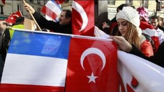 Turquía amenaza con ir a Estrasburgo si Francia aprueba la ley del genocidio armenio [upl. by Anaic522]