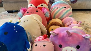 SQUISHMALLOW 2024 COLLECTION  new squishmallow unboxing 💗 [upl. by Ezara]