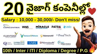 Vizag Mega Job Mela 2023 for freshers  All Vizag Job updates  Success Drive Telugu information job [upl. by Spear506]