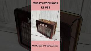 MONEY BANK WITH YOUR PHOTO  WHATSAPP 9606221551 piggybank moneybank moneybanking kidsgifts [upl. by Arlin]