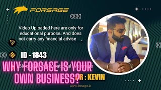 Forsage Malayalam presentation by DrKevin 10222 crypto forsage cryptocurrency [upl. by Supmart737]