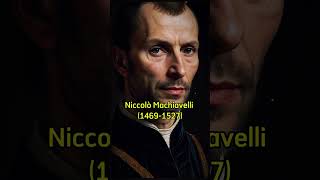 Niccolò Machiavelli 14691527 shorts trending [upl. by Oirrad]