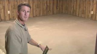 Installing Concrete Microtoppings  From Carpet to Stained Concrete  Part 4 [upl. by Ybrik]