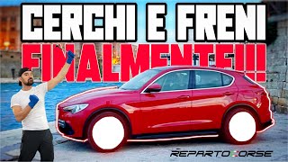 Ep5 SVELIAMO I NUOVI CERCHI 20”  DETAILING e FRENI NUOVI per lo STELVIONE di Bruno  REPARTOCORSE [upl. by Sucramd]