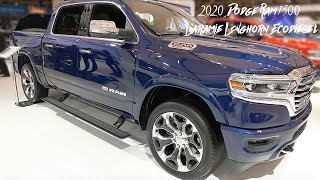 2020 Dodge Ram 1500 Laramie Longhorn Ecodiesel  Exterior and Interior Walkaround [upl. by Shelby]