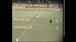 Indonesia Vs Malaysia Pesta Bola Merdeka Ke  28 Tahun 1984 [upl. by Airdnna]