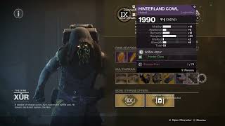 Destiny 2 Xur Artifice Armor so much mobility why [upl. by Gemmell]