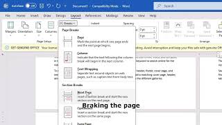 Simple Trick Begin Page Numbers from Any Page in Word  Tech Amr [upl. by Delgado]