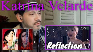 Hey WATCH MY REACTION to Katrina Velarde  Reflection Mulan [upl. by Ihtraa]