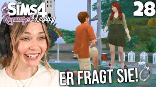 Die schönste VERLOBUNG aller Zeiten  Die Sims 4 Rapunzel Legacy Part 28  simfinity [upl. by Bunce]