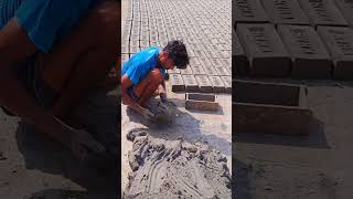 brick construction shortvideo brickmaking meat funny comedy brickmanufacturing [upl. by Narol168]