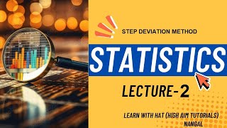 Step Deviation Method Statistics class10 board exams preparation [upl. by Taub]