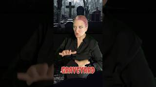 Boneyard graveyard cemetery halloween gothic spooky death cemeterywandering dark asl [upl. by Madda]