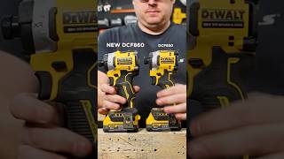 FIRST LOOK👀 Dewalt DCF860  3 Speed PREMIUM Impact Driver  Side by side with the DCF850 dewalt [upl. by Enialehs810]