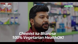 24 Hour Active Energy  Pharmacists Try 100 Vegetarian HealthOK Multivitamin Tablets  Lucknow [upl. by Chappelka]