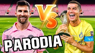 Lionel Messi vs Cristiano Ronaldo Parodia Yandel 150  Yandel Feid [upl. by Streeto]