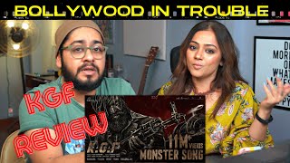 KGF Chapter 2  Monster Song  Movie REVIEW  Neeti and Raman [upl. by Pauly]