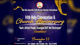 Convocation 2024  One Way Apostolic Faith Mission  Tuesday Night [upl. by Jacintha]