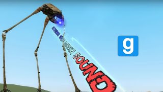 Strider Warp Cannon Sound in Garrys Mod  This Sound can also be retrieved from SFM [upl. by Amethist457]