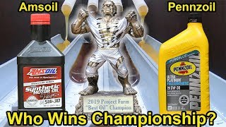 Amsoil or Pennzoil which wins Championship Lets find out [upl. by Lielos]