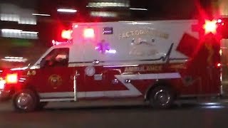 Factoryville Fire Co Ambulance 9 Responding EQ2B Siren [upl. by Olcott5]