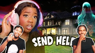 I Spent the Night in an Abandoned Mansion Courtreezy Reaction [upl. by Fifi]